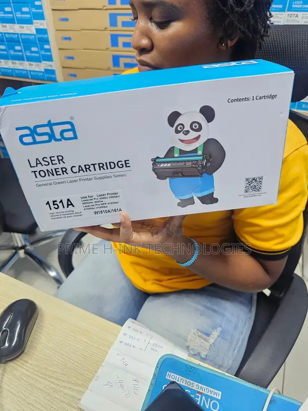 HP 151a Black Toner Cartridge - 1