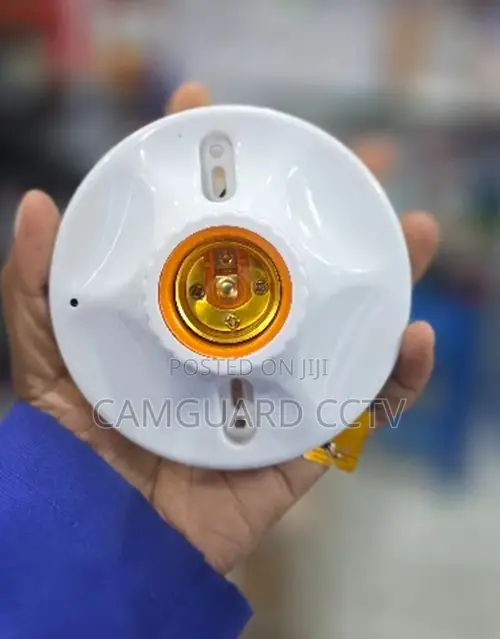 Pinhole Bulb Holder Camera with App Remote Access - 1