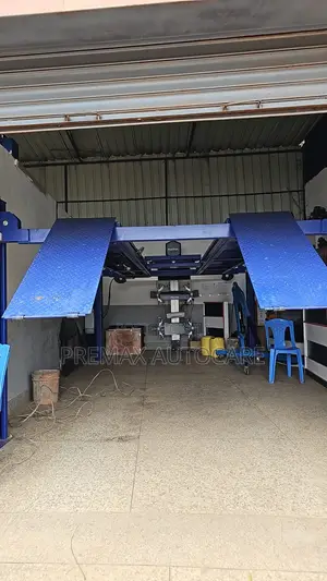 3D Wheel Alignment System with Four Post Lift