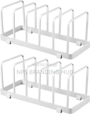 Quality Metallic Dish Rack/Plate Holder - 5 Slot