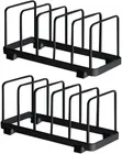 Quality Metallic Dish Rack/Plate Holder - 5 Slot - 5