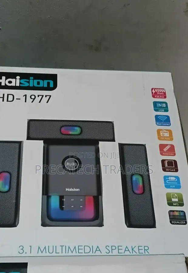 Haision Multimedia Speaker System 3.1 CH 65000W HD-1972 - 1
