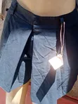 Classy Casual Bermuda Shorts - Black - 1
