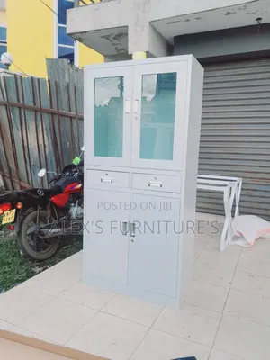 Boss Office Products Steel Office Cabinet with 2 Drawers