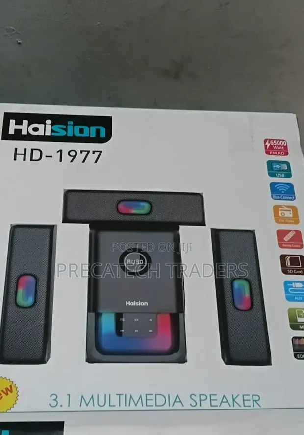 Haision HD-1972 3.1CH Multimedia Speaker System - 1