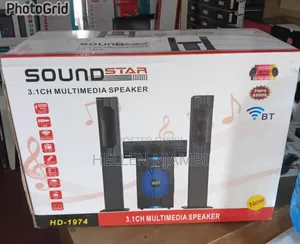 Sound Star 3.1 Channel Multimedia Speaker System