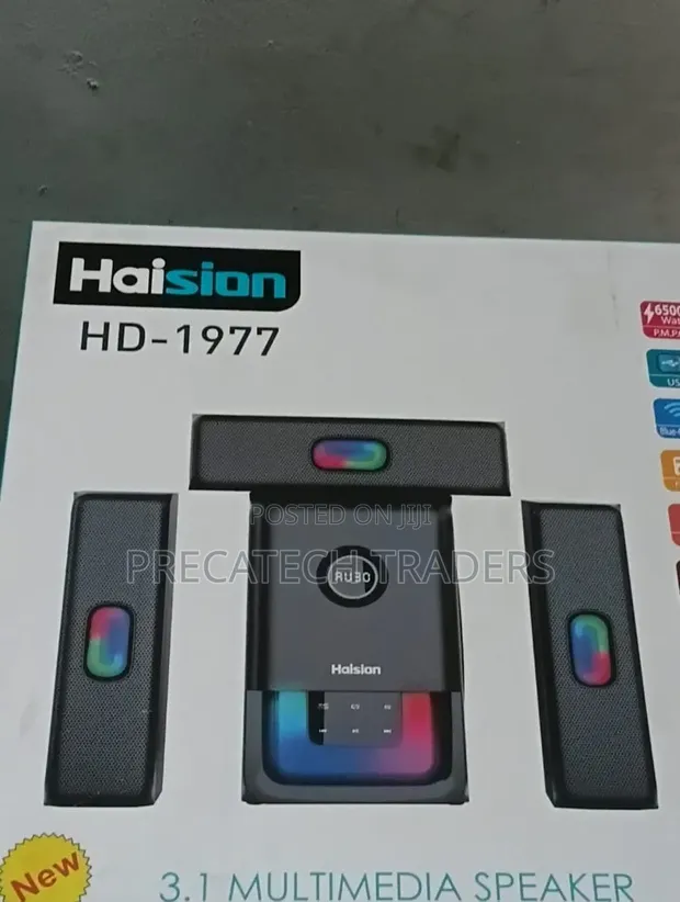 Haision 3.1 Channel Multimedia Speaker HD-1972 - 1