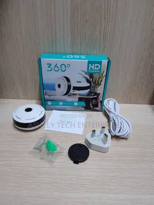 TechPro 360 Panoramic Fisheye Camera - Smart Monitoring