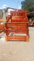 Pure Mahogany Bedroom Bed - 1