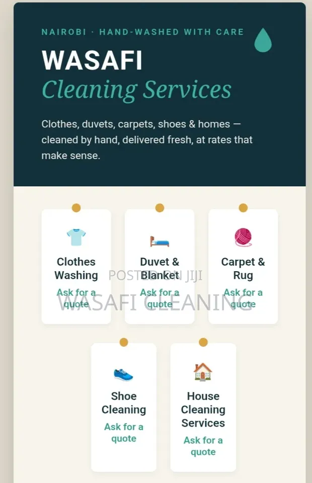 Wasafi Cleaning Services - Household & Carpet Cleaning - 1