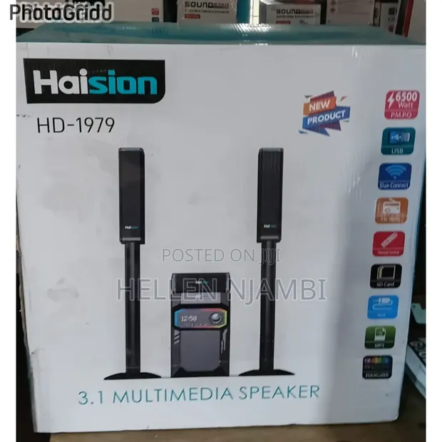 Haision HD-1979 3.1ch Multimedia Speaker System - 1
