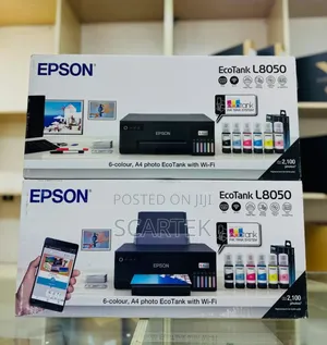 Epson EcoTank L8050 Printer ya Picha