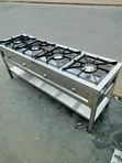 4 Burner High Pressure Commercial Gas Cooker - 1