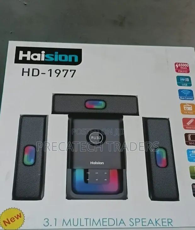 Haision HD-1972 Powerful 3.1CH Speaker System - 1