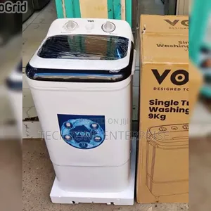 Von 9kg Single Tub Washing Machine, White