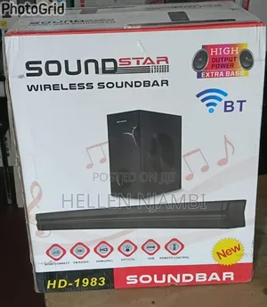 Sound Star Wireless Soundbar