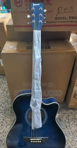 40-Inch Cutaway Acoustic Guitar - Blue Sunburst