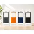 Samsung Galaxy Z Flip 8 Eco-Leather Magnetic Ring Case - 1