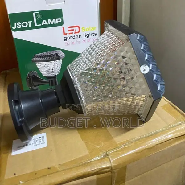 Solar Powered Pillar & Garden Light - 1