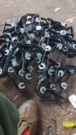 Powder Coated Iron Curtain Rod Brackets - 2