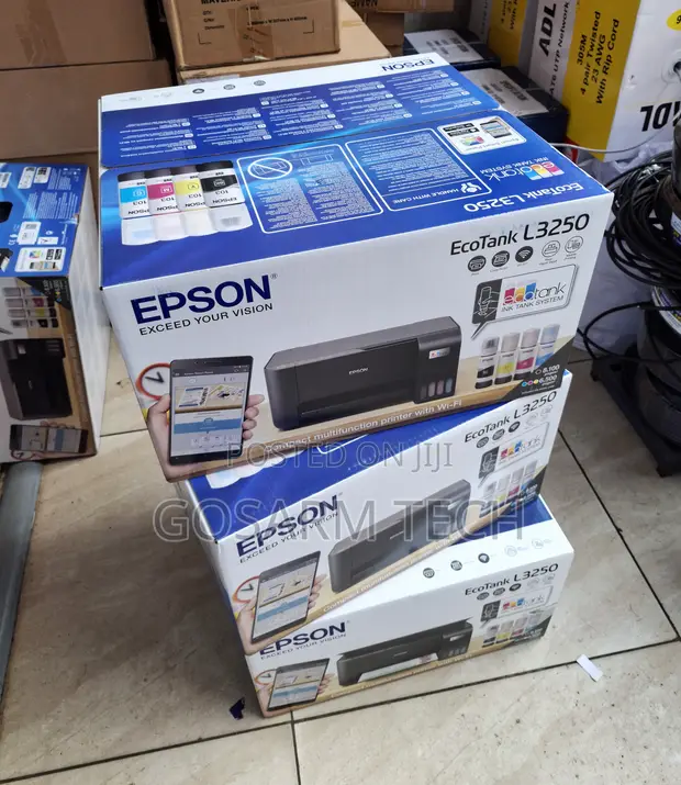 Epson L3250 Wireless All-in-One Colour Printer - 1