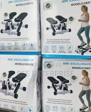 Mini Stepper with Resistance Bands