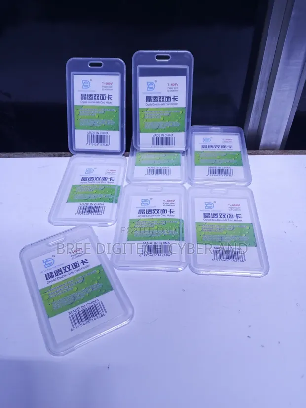 Brand New Plastic Name Card Holder - 1