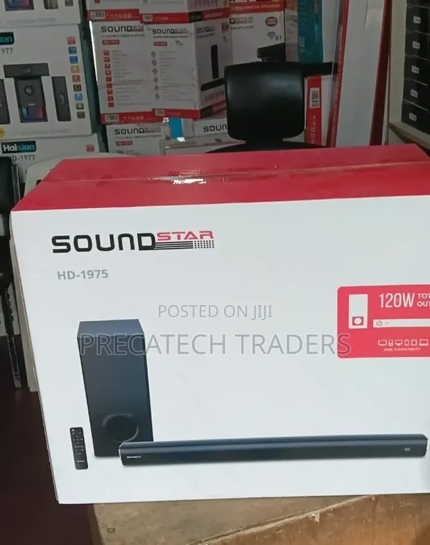 Soundstar HD-1975 Wireless Soundbar – 120W - 1