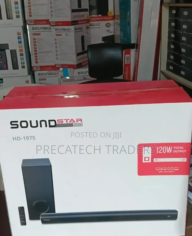Soundstar 120W Wireless Bluetooth Soundbar HD-1975 - 1