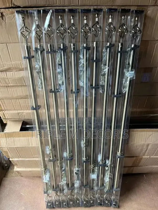 2m Single Imported Extendable Curtain Rods - 1
