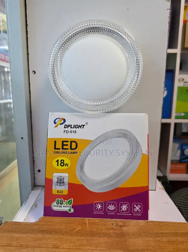 18W LED Ceiling Lamp - Energy Efficient Indoor Light - 1