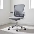 Mid Back Ergonomic Office Chair - White - 1