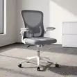 Mid Back Ergonomic Office Chair - White - 4