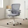 Mid Back Ergonomic Office Chair - White - 5