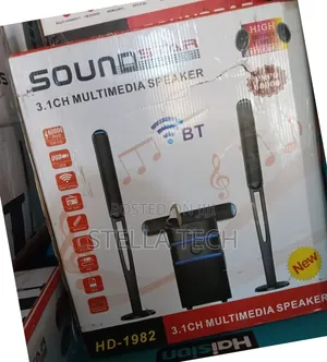 Sound Star 3.1 Channel Multimedia Speaker System (60000W HD)