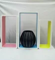 3Pcs Plastic Wood Floating Shelves - 1