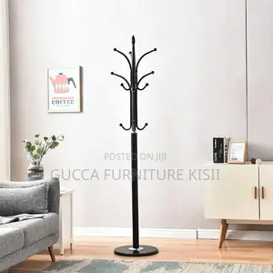 Modern Metal Coat Rack With Hooks