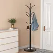 Modern Metal Coat Rack With Hooks - 4