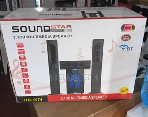 Sound Star 3.1 Channel Multimedia Speaker System DH-1974