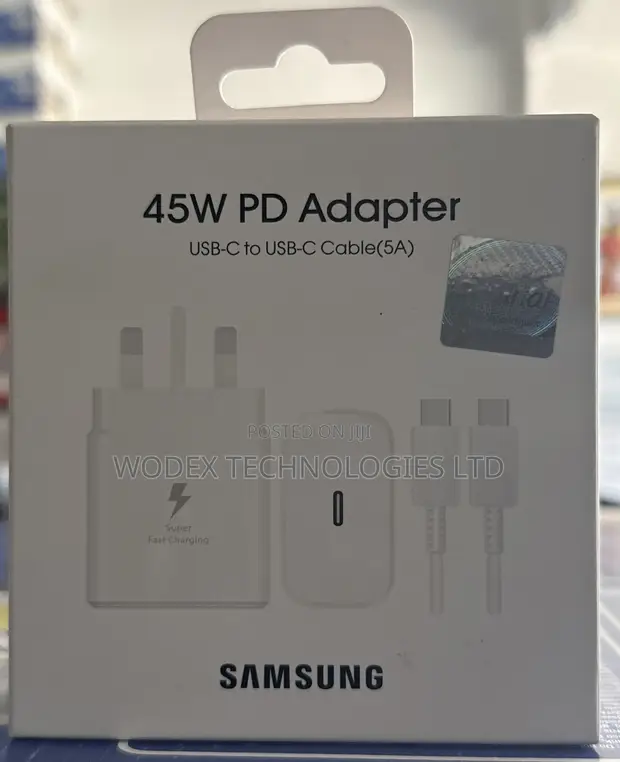 Samsung 45W PD Adapter with USB-C Cable - 1