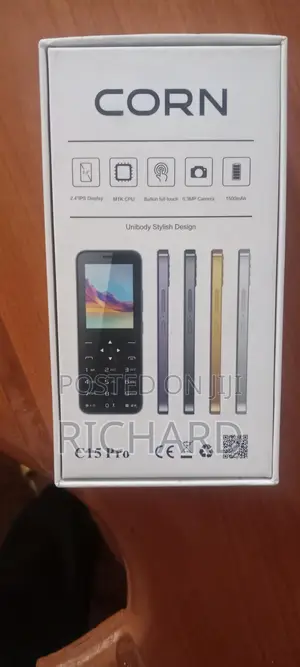 New Corn C15 Pro Mobile Phone - Gold