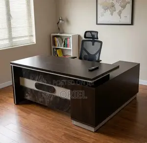 Elite Executive Office Desk 1.6M - Black