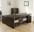 Elite Executive Office Desk 1.6M - Black - 3