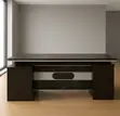 Elite Executive Office Desk 1.6M - Black - 5