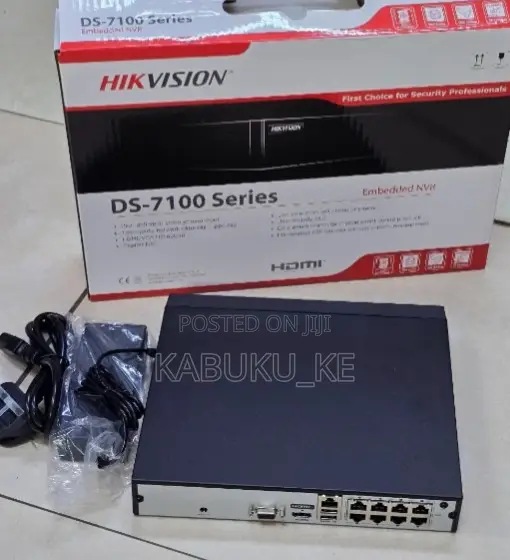 Hikvision DS-7108NI-Q1/8P/M 8-Channel Mini 1U 8 PoE NVR - 1