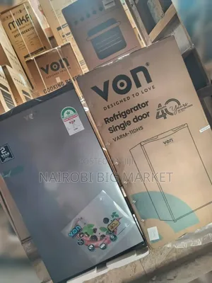 Von 90L Single Door Fridge - Brand New