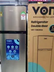 Von 138L Double Door Fridge - Brand New - 1