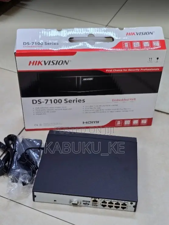 Hikvision 8 Channel NVR PoE DS-7108NI-Q1/8P/M - 1