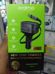 Oraimo Power Drive 601pro 60W Fast Charger with Built-in Cable - 2