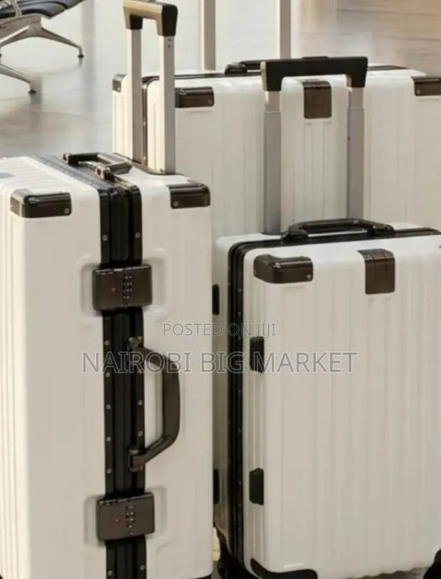 Brand New Size 28 Suitcase - White - 1